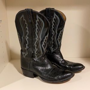 Tony Lama Men’s Cowboy Boots. Size 10